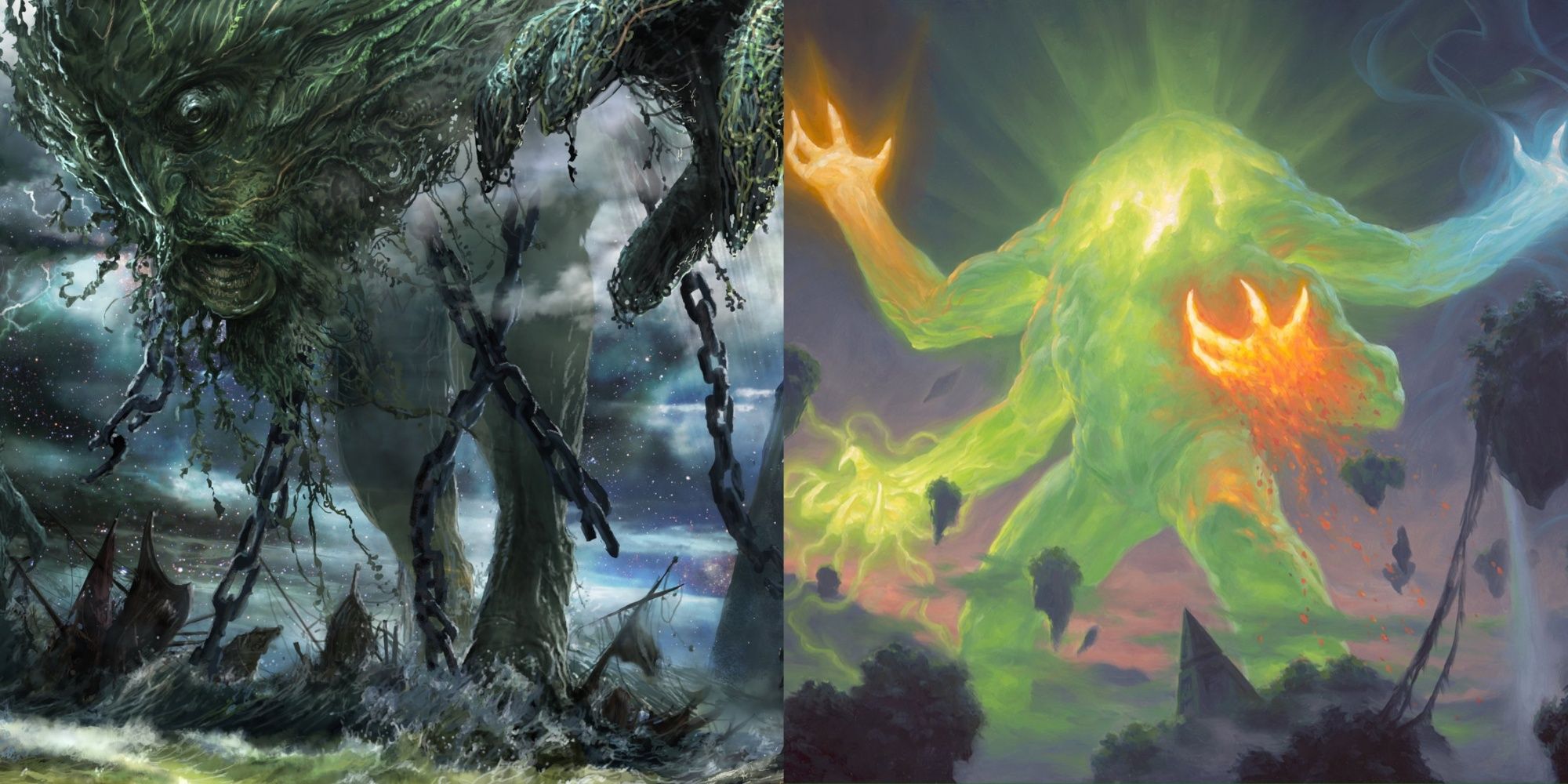 MTG Uro Titan Of Nature's Wrath and Omnath Locus Of Creation