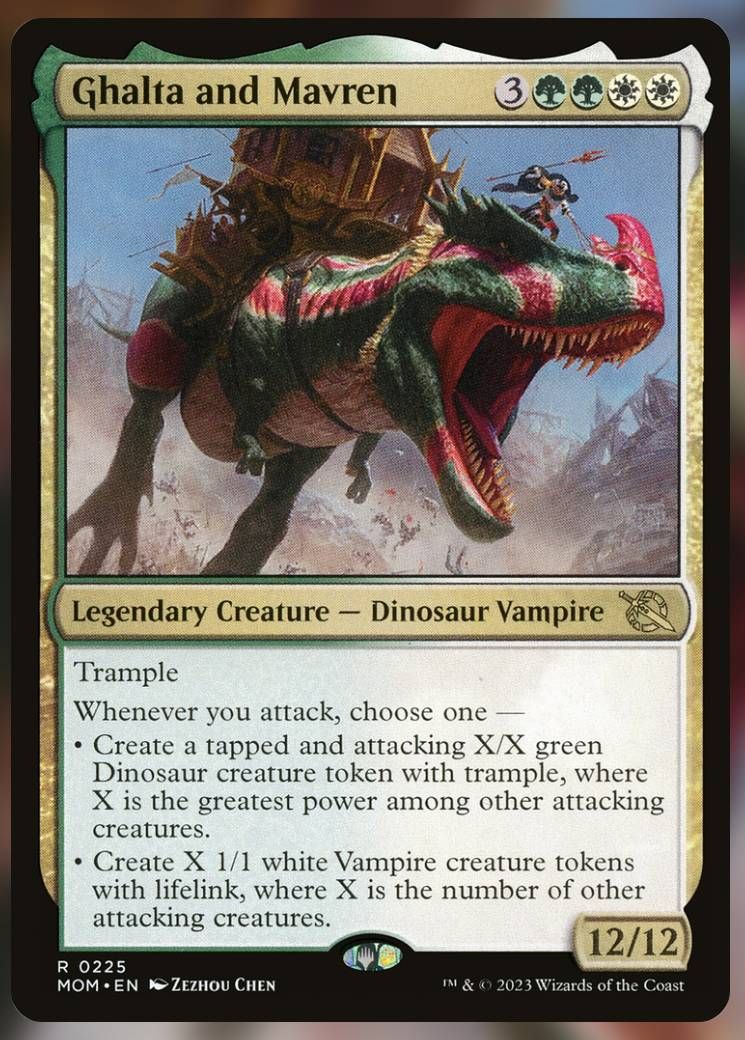 MTG - Ghalta and Mavren
