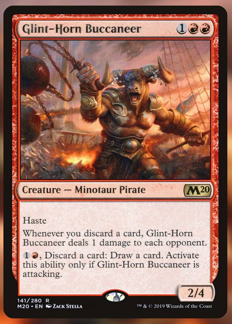 MTG - Glint-Horn Buccaneer