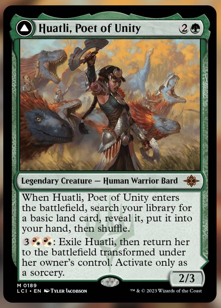MTG - Huatli, Poet of Unity