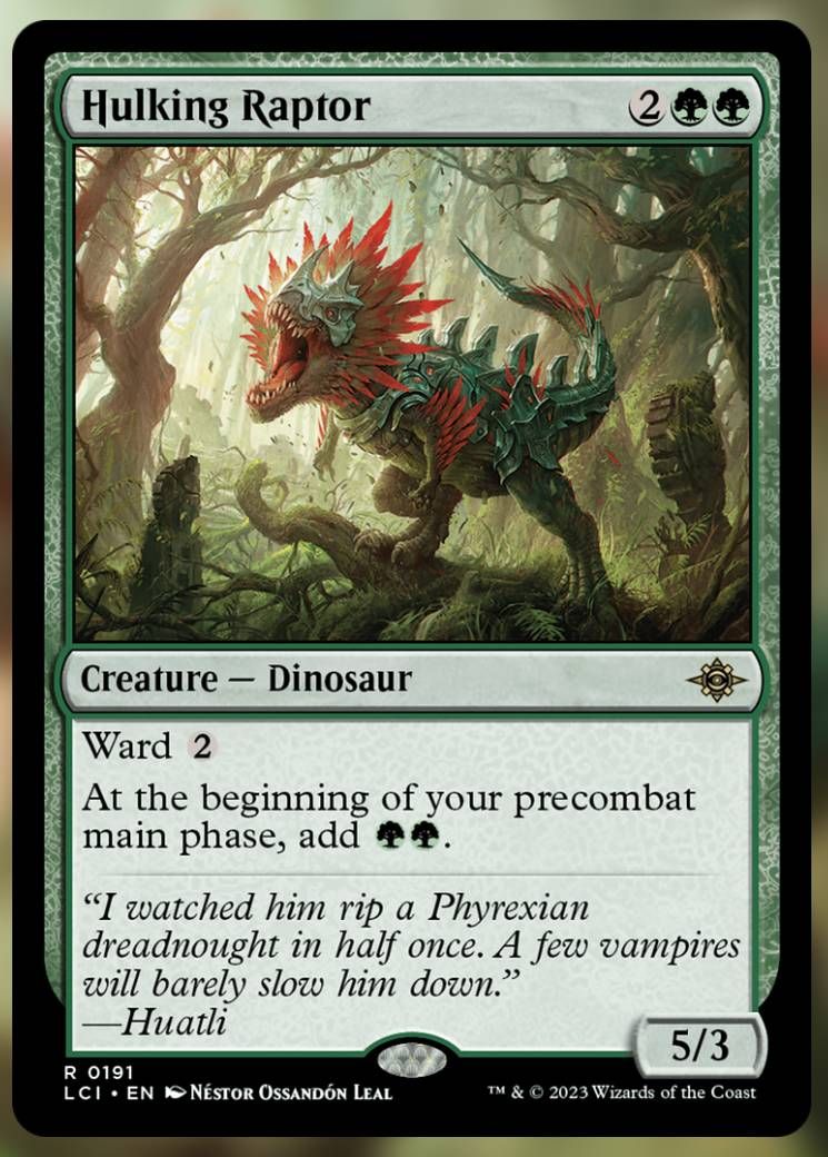 MTG - Hulking Raptor
