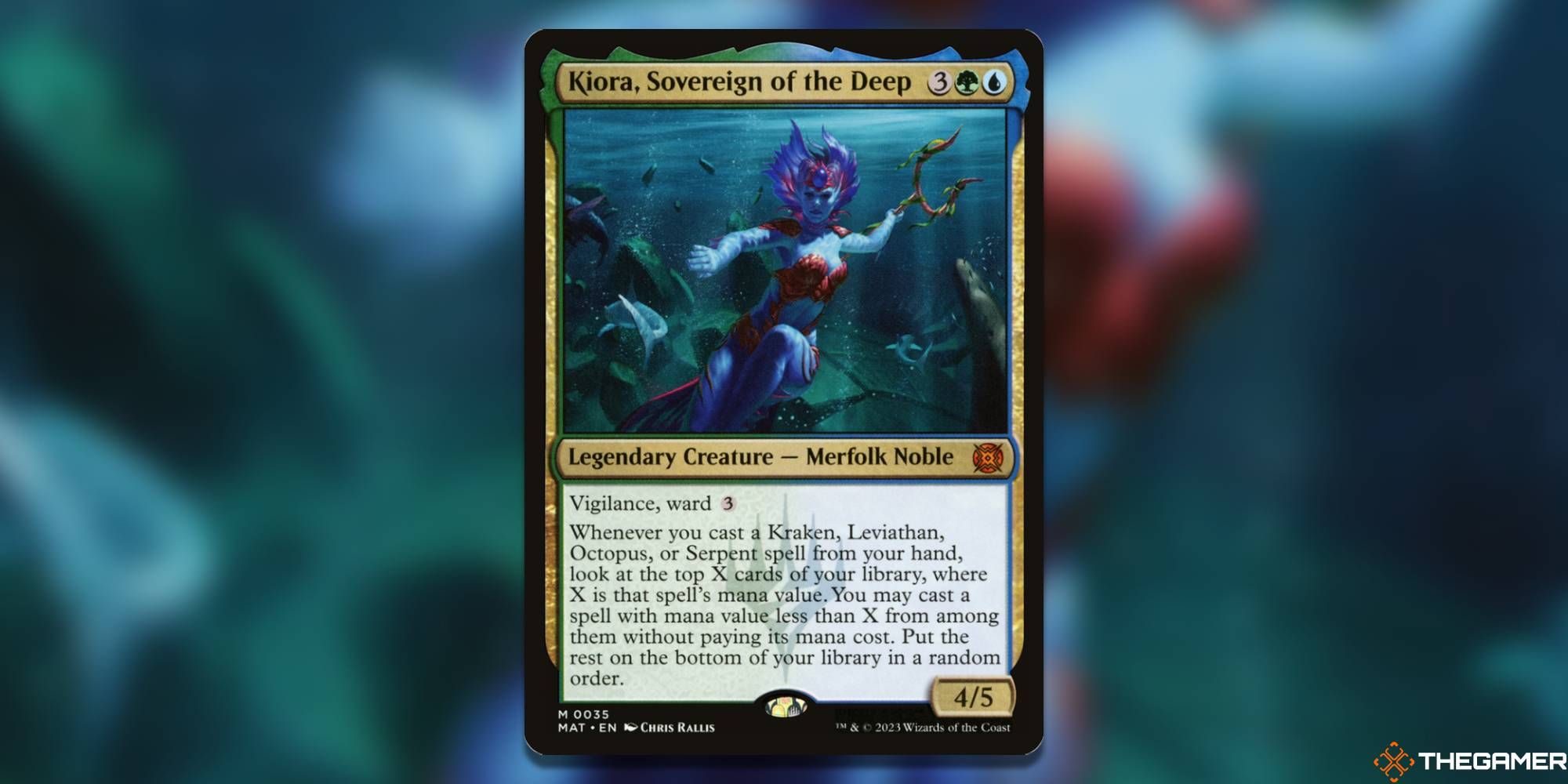 MTG - Kiora, Sovereign of the Deep