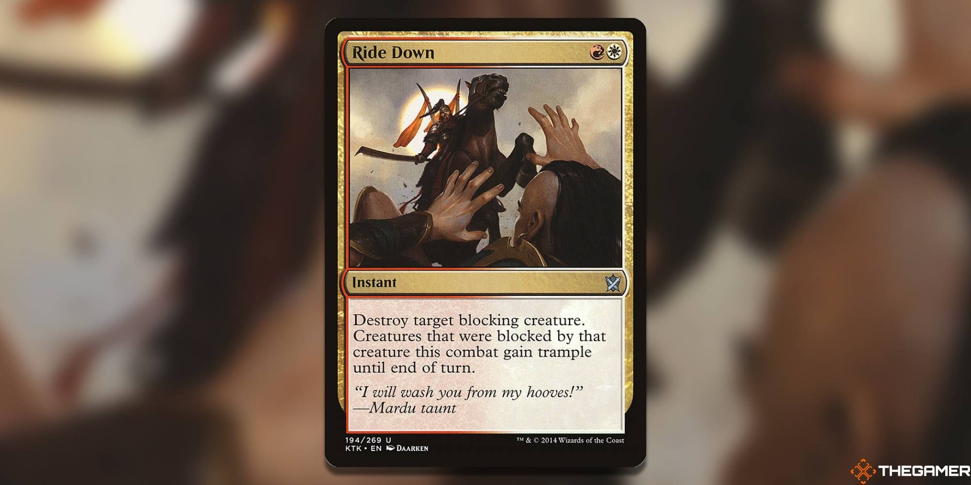 MTG - Ride Down