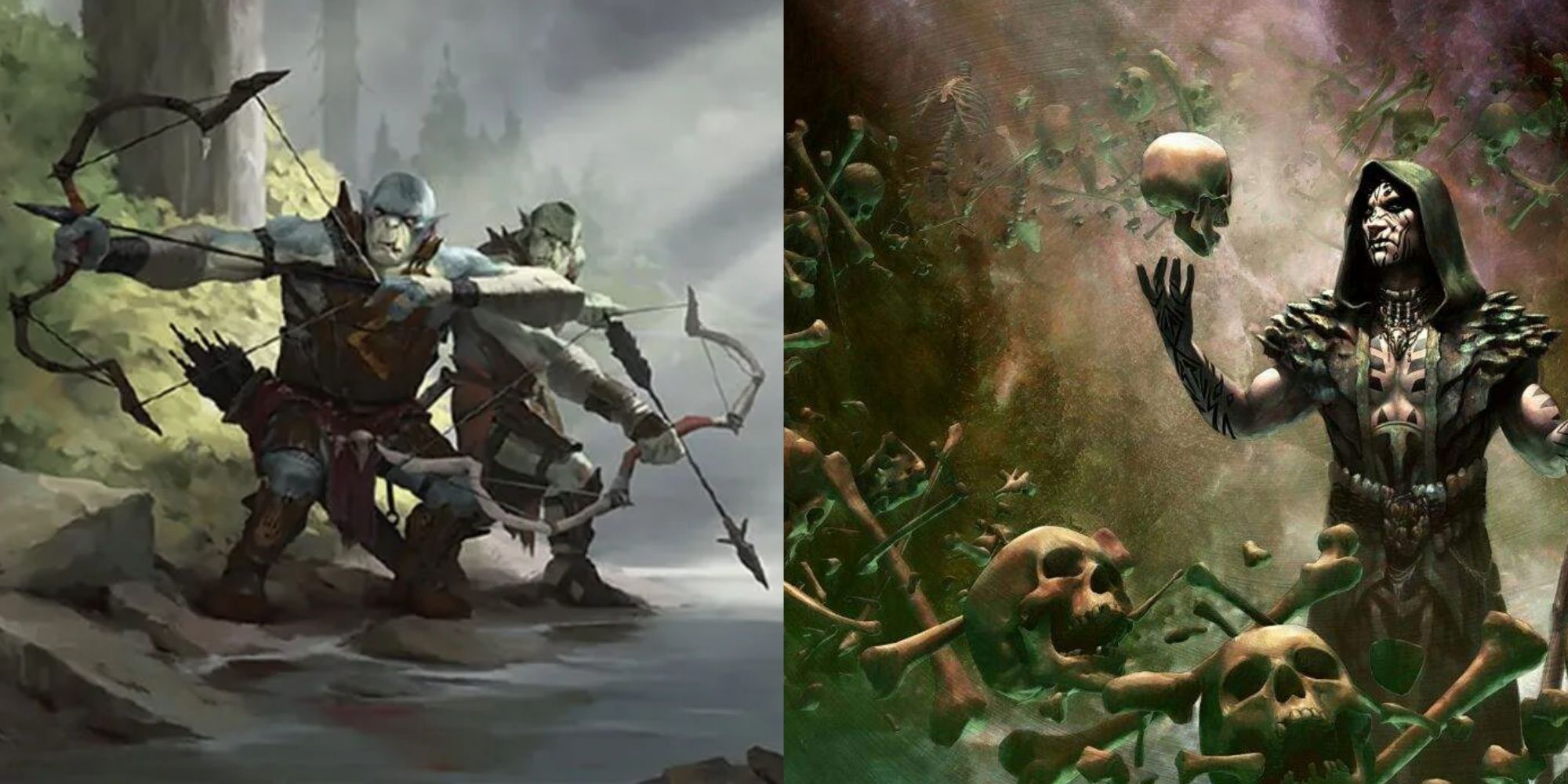 MTG Orcish Bowmasters and Deathrite Shaman