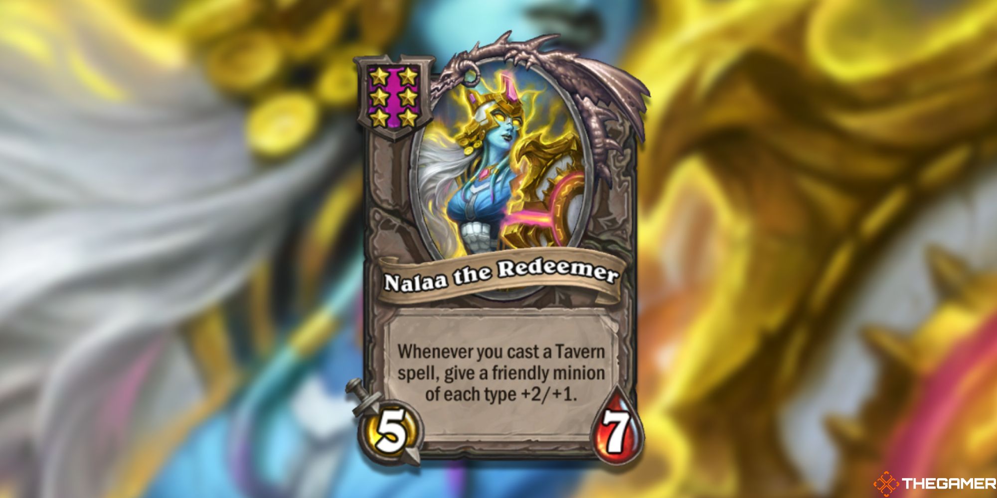 Nalaa the Redeemer Hearthstone Battlegrounds