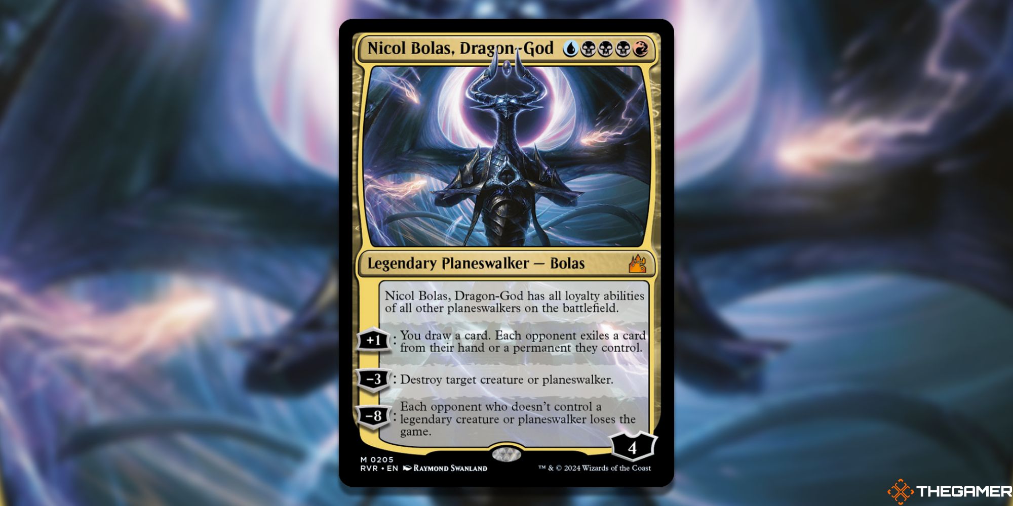 MTG: Nicol Bolas, Dragon-God card