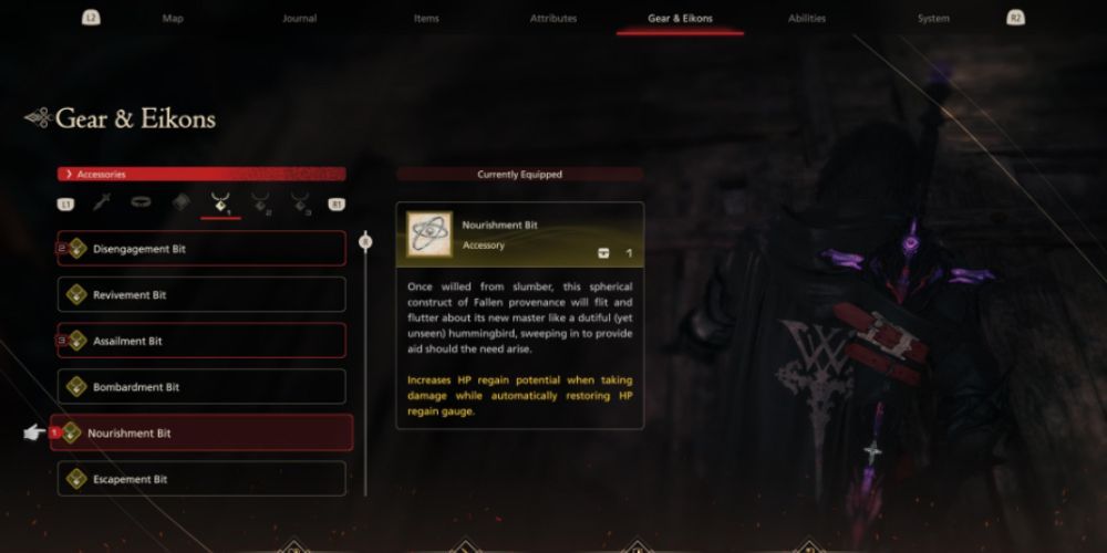 Nourishment Bit description in Final Fantasy 16