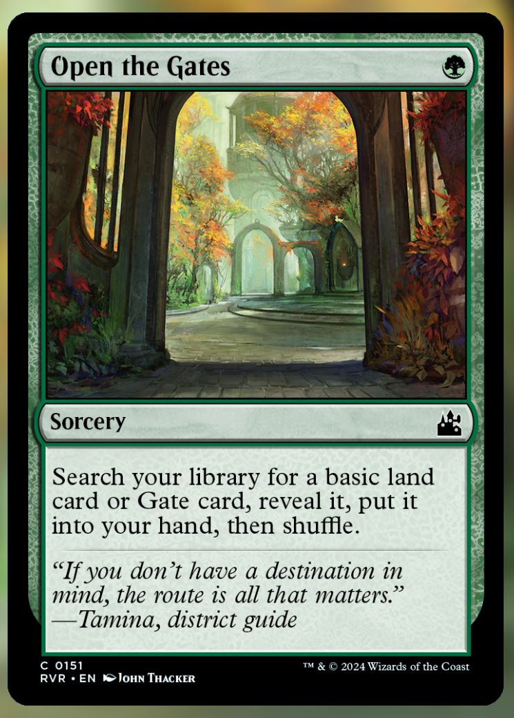 Open the Gates