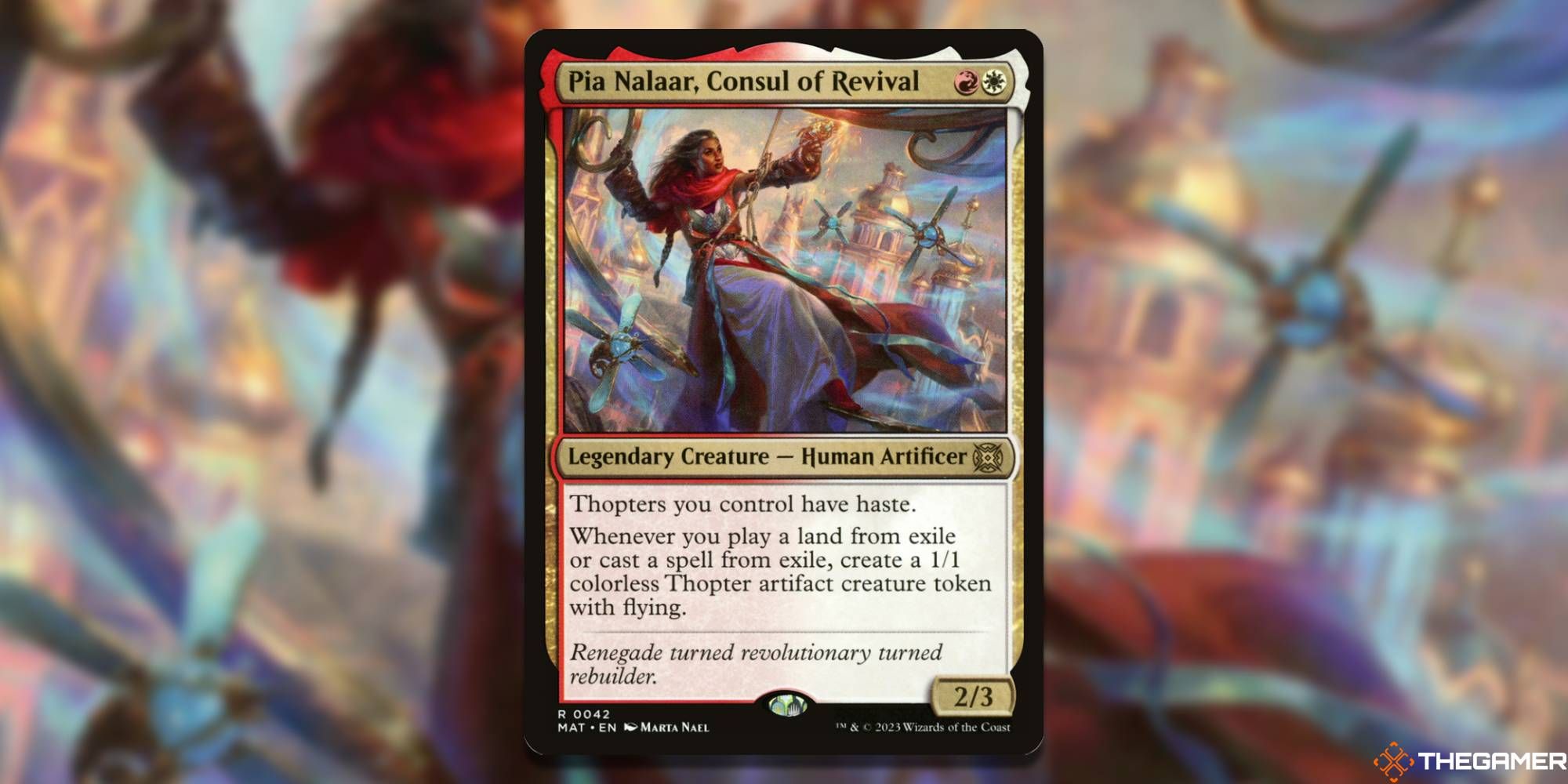 Pia Nalaar, Consul of Revivial by Marta Nael