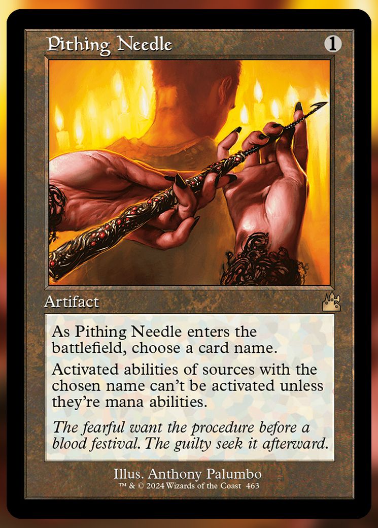 Pithing Needle