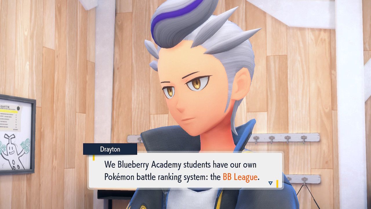 Pokemon Scarlet And Violet Drayton Introduces The BB League