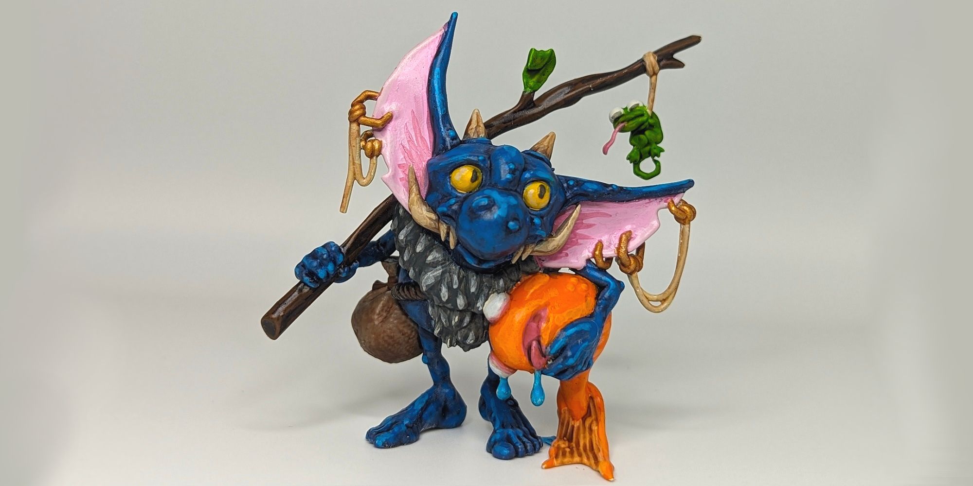 Rogue Hobbies Rascaltown goblin against a white background