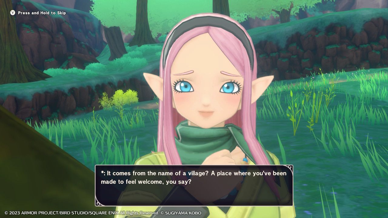 Rose learns about her namesake in Dragon Quest Monsters The Dark Prince.