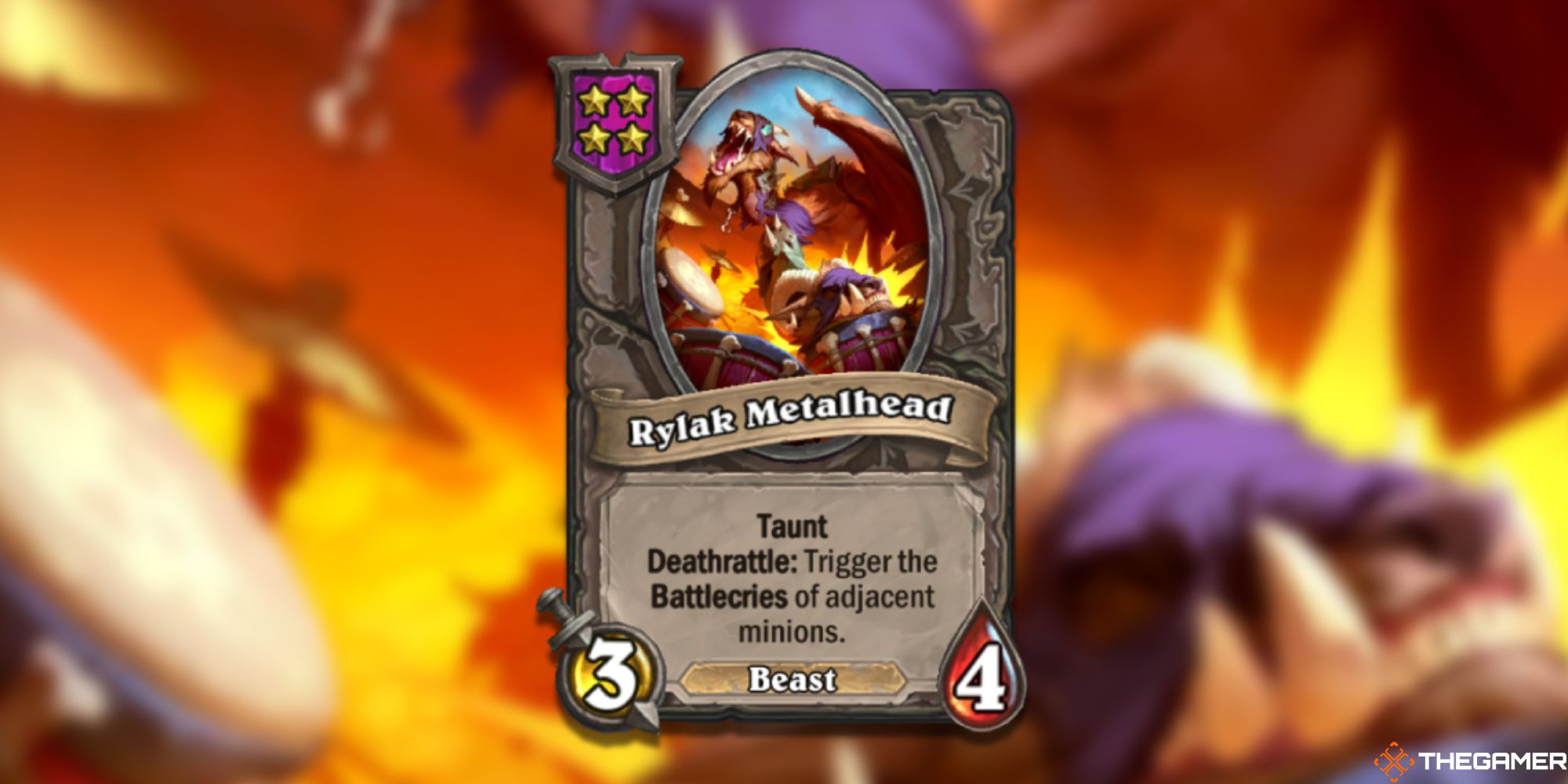 Rylak Metalhead Hearthstone Battlegrounds