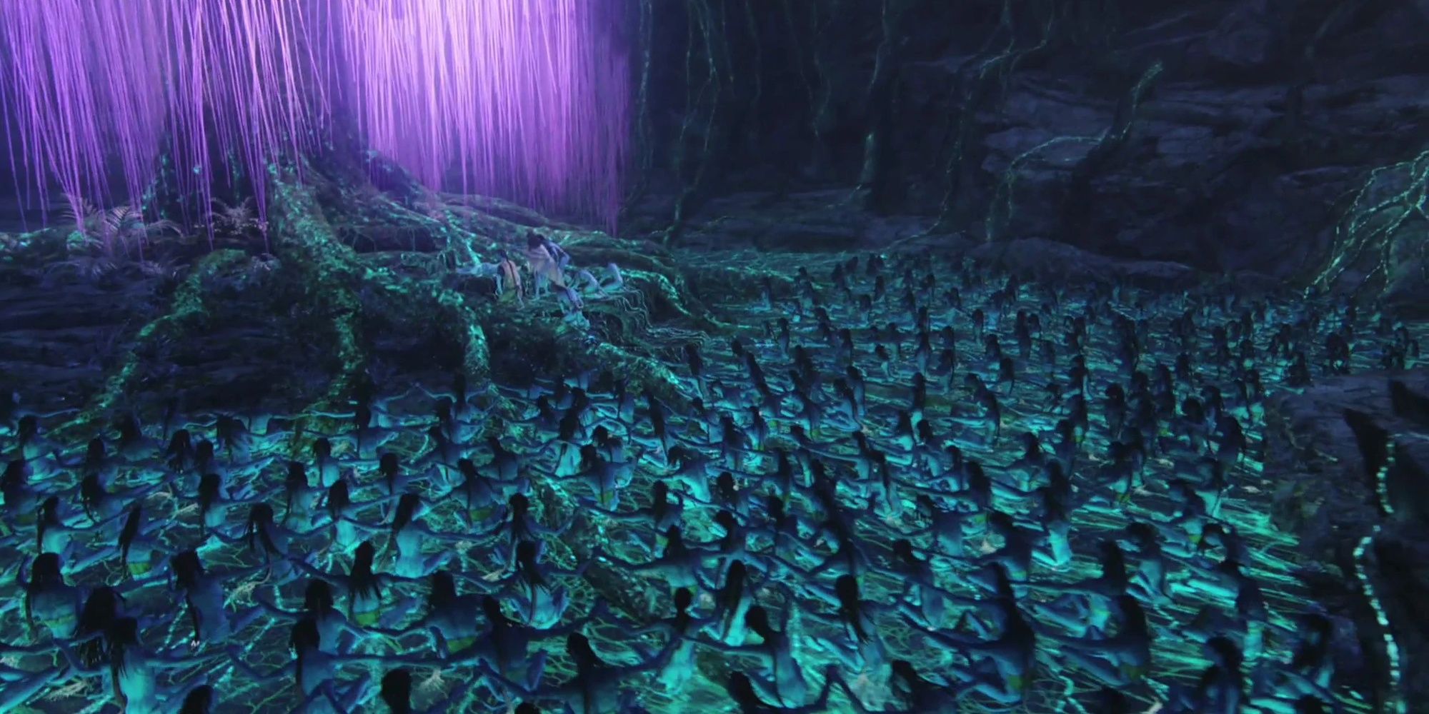 Avatar: Na'Vi Attempting To Transfer A Soul Into Or Through Eywa
