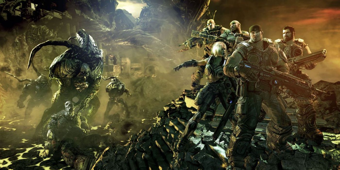 Gears of War Characters Ready to Fight Lambent