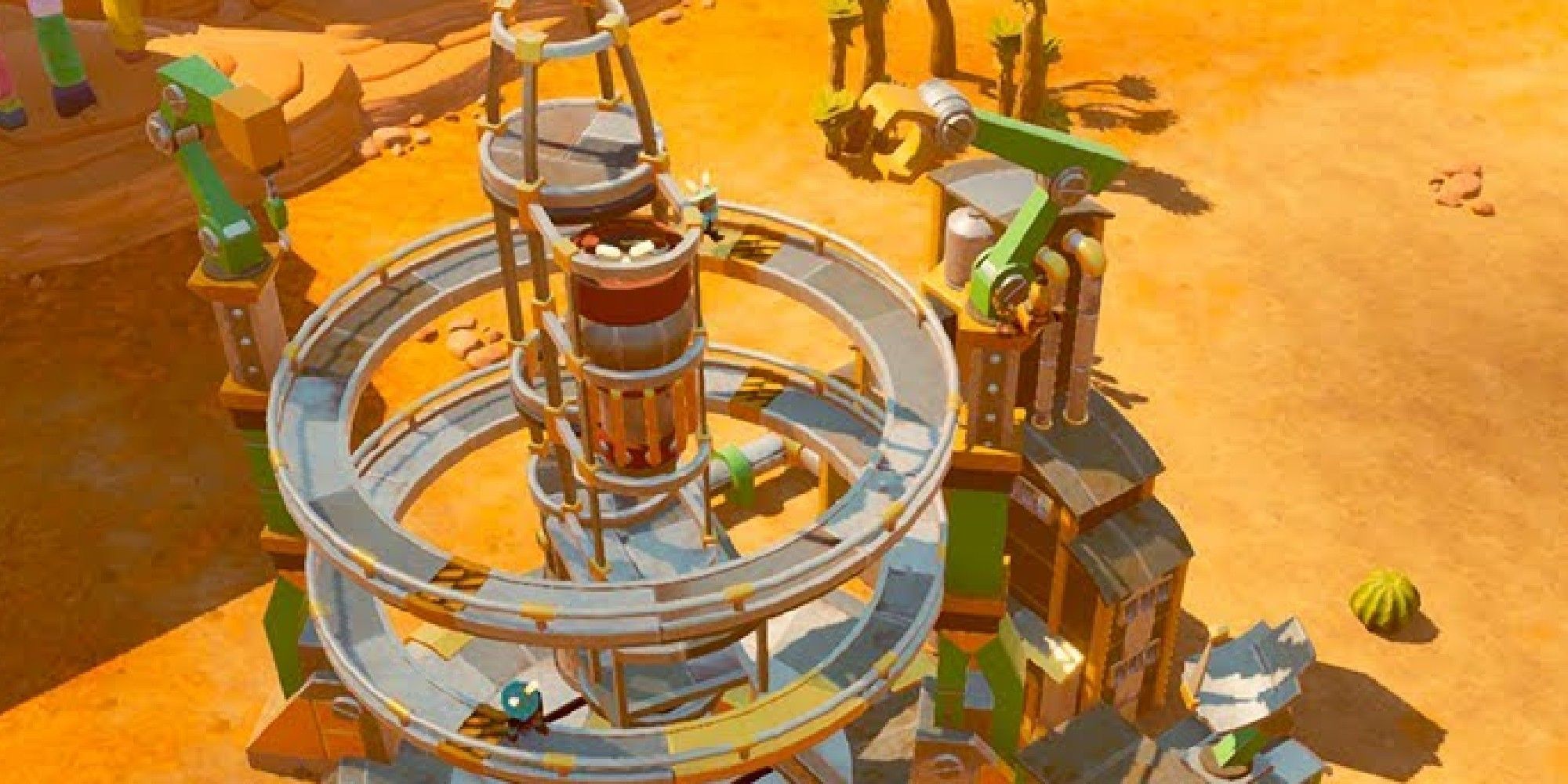 Rocket building being built by Scientists.