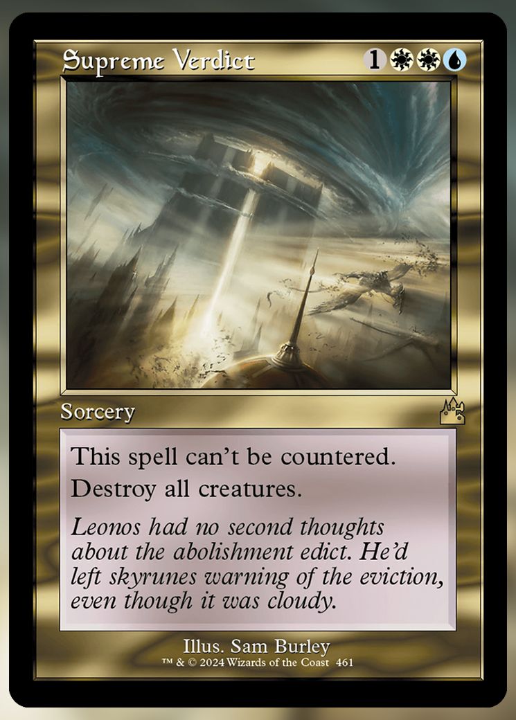 Supreme Verdict