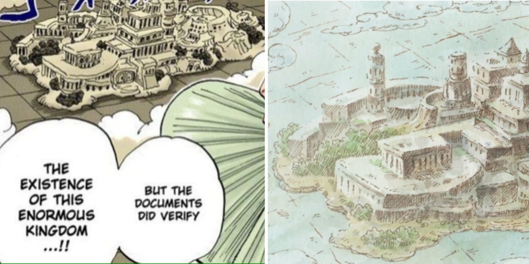 The Ancient Kingdom in the manga and anime