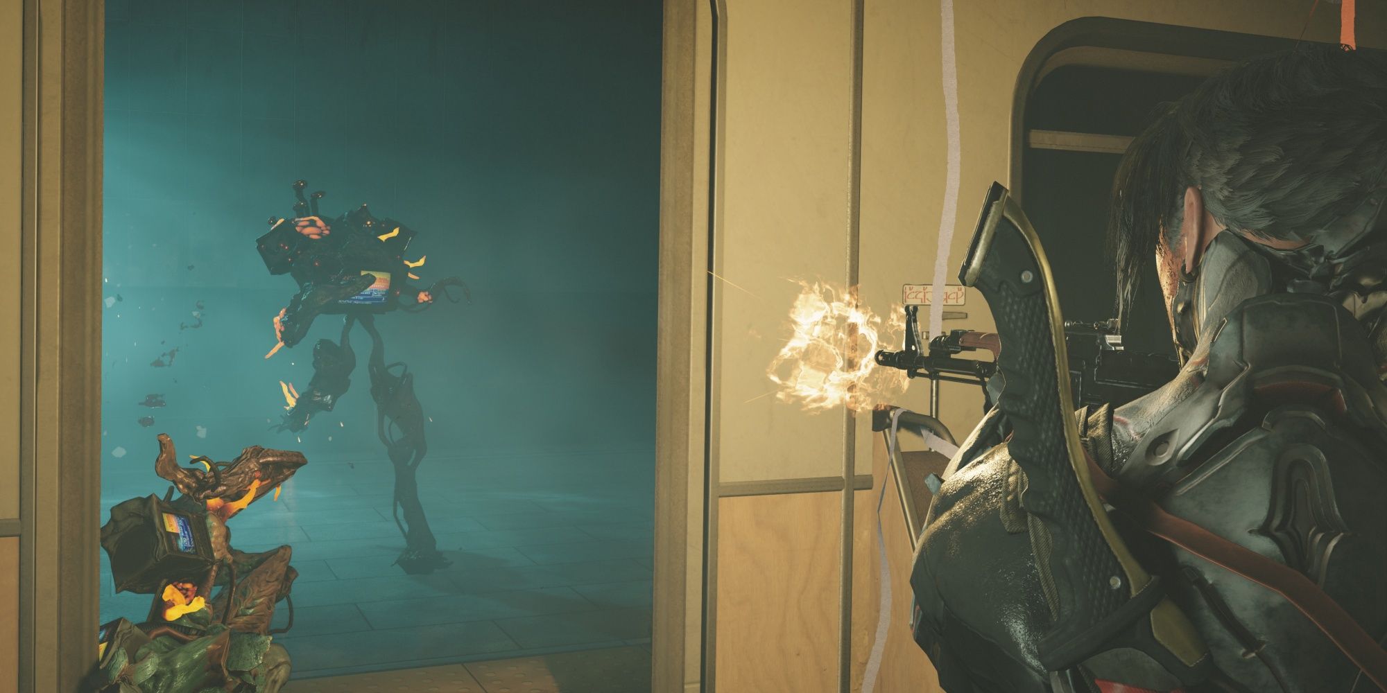 Warframe 1999 Arthur Fighting Infested