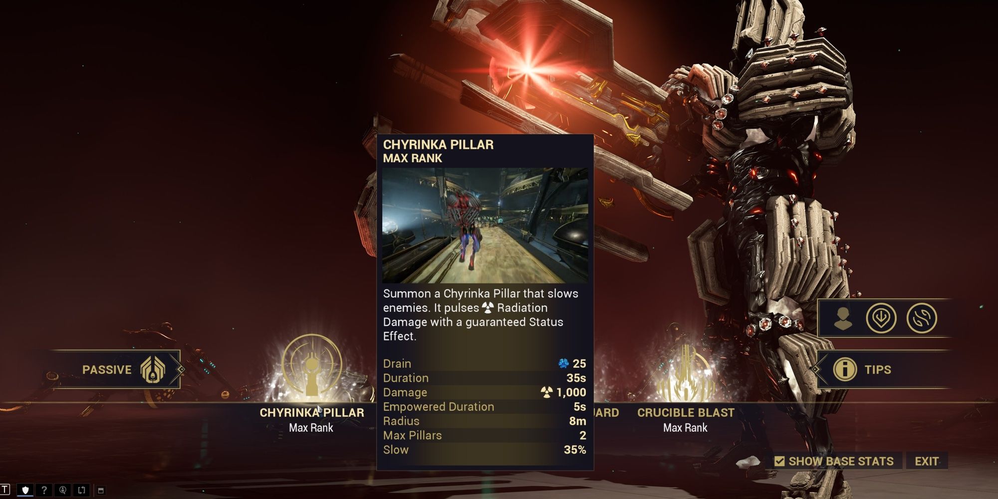 Warframe Qorvex First Ability