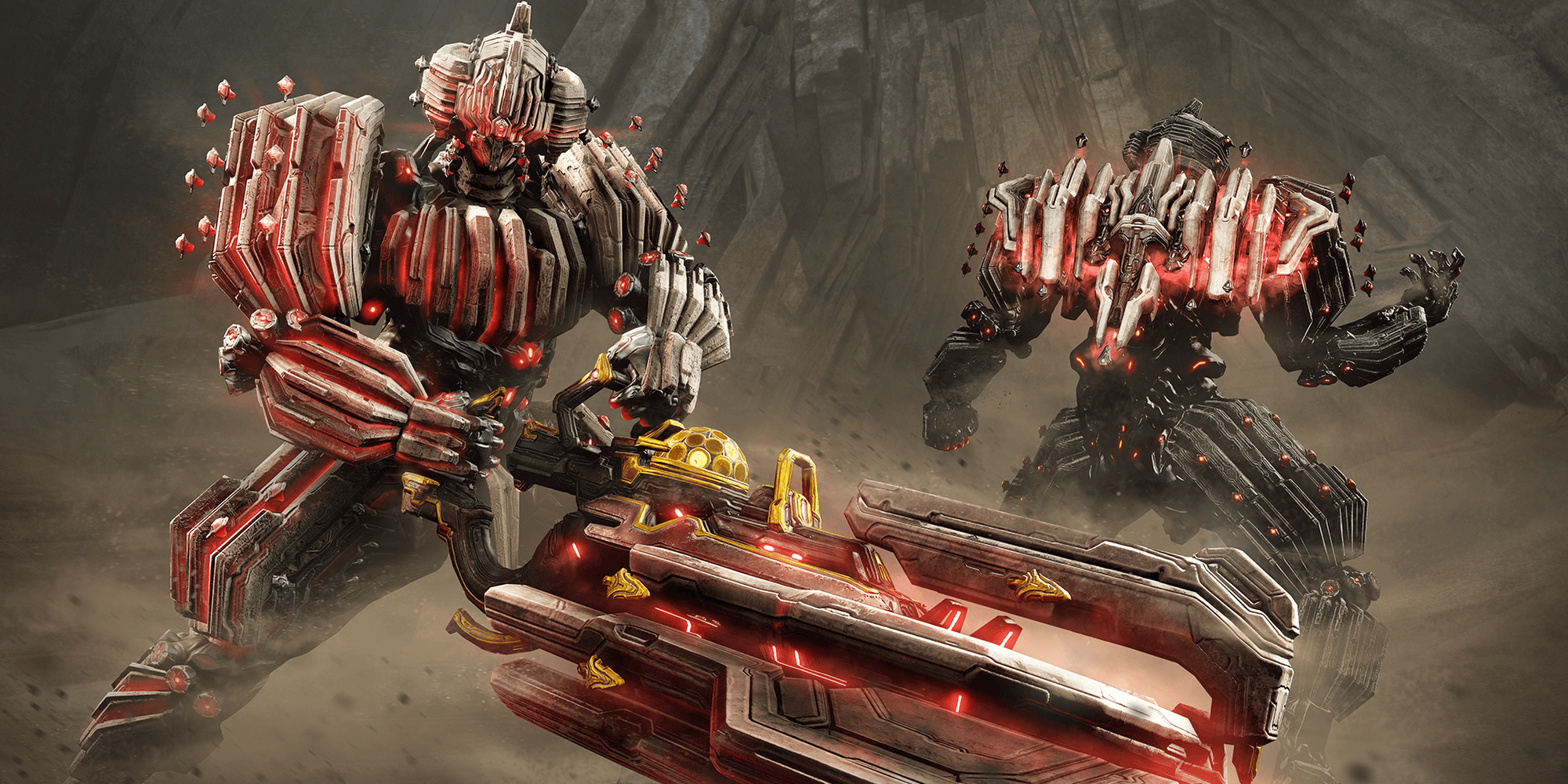 Warframe Qorvex Holding Archgun