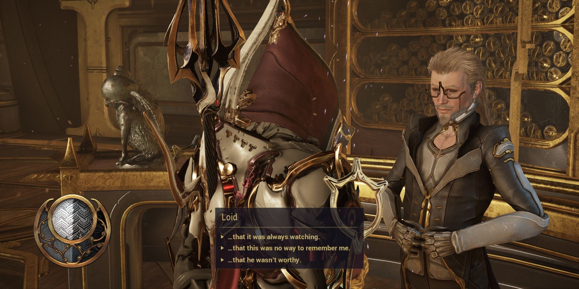 Warframe Whispers In The Walls Loid Dialogue Decision
