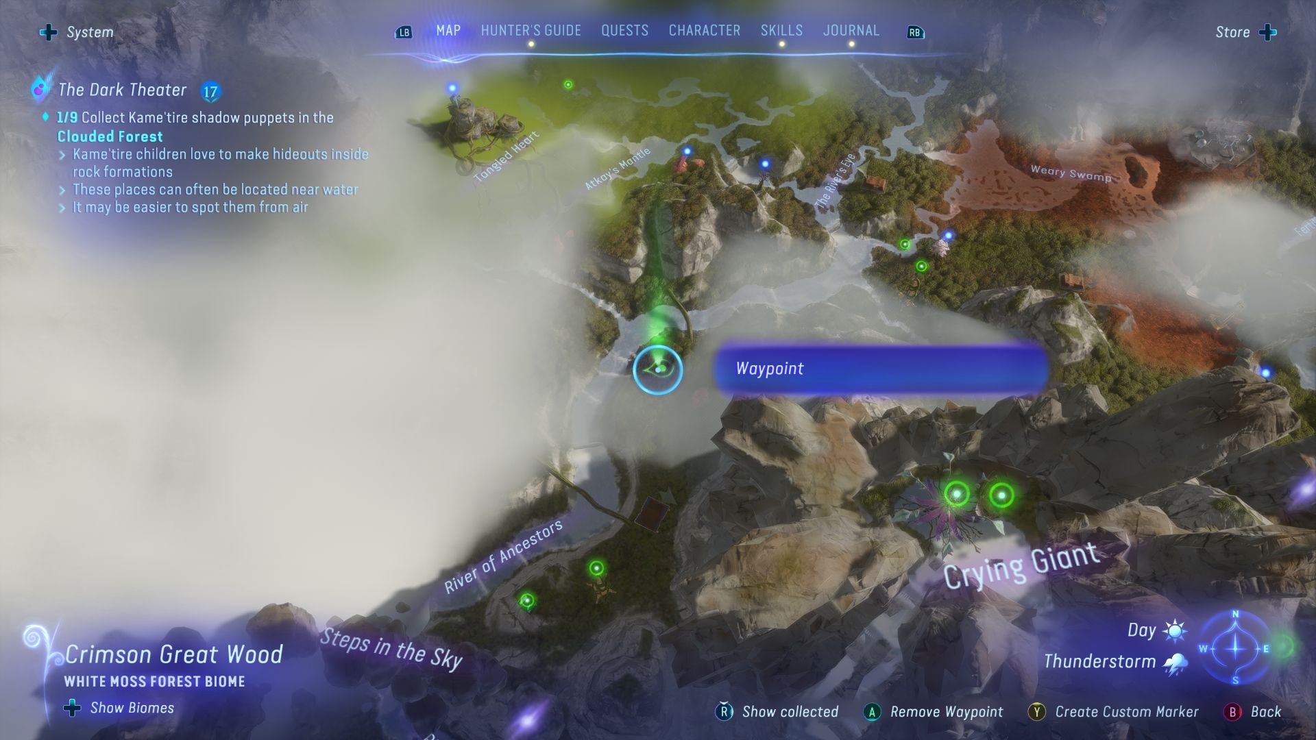 Windswept Doll 3 The Sprinter location in the map Avatar Frontiers of Pandora