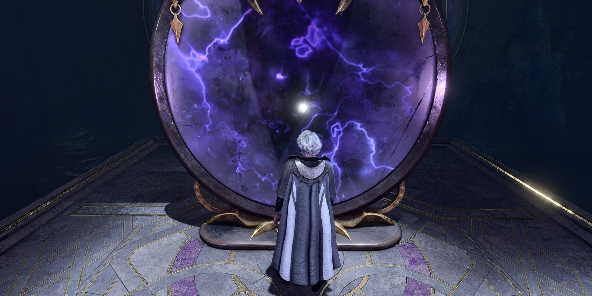 Baldur's Gate 3 Tav Wearing the Cloak of Protection
