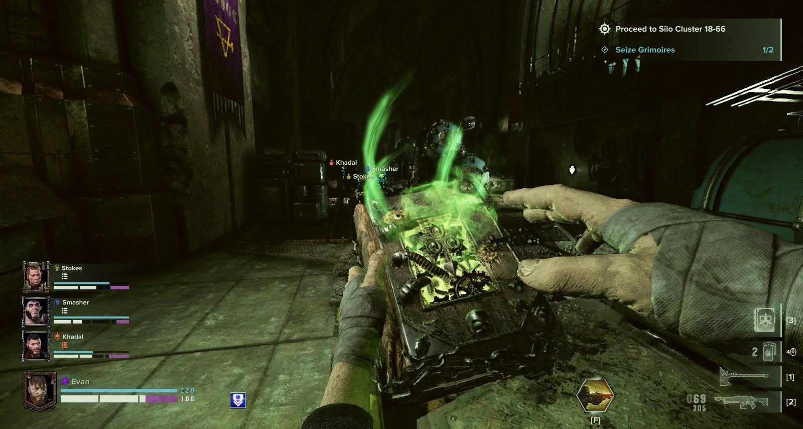 Warhammer 40,000: Darktide - Accidentally Destroying A Grimoire Through Interaction