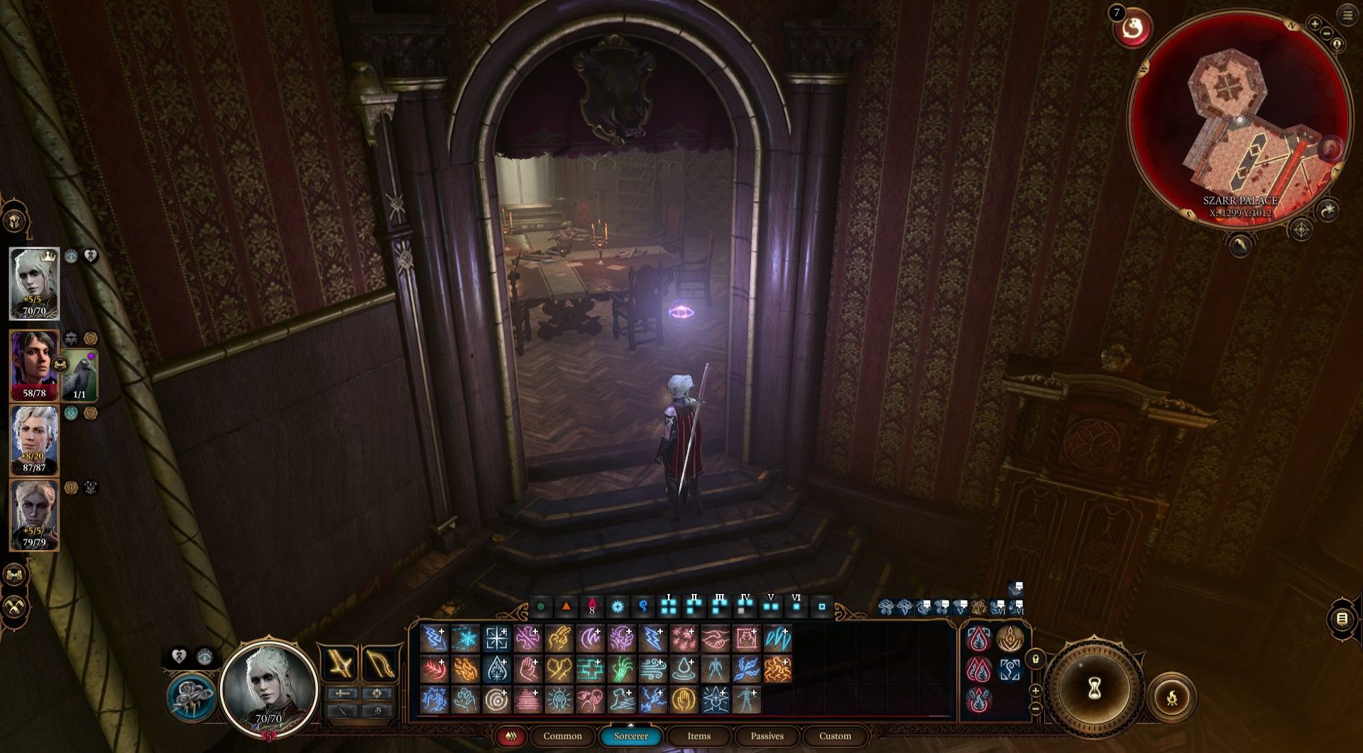 Player discovers door leading to secret meeting room in Szarr Palace in  Baldur's Gate 3