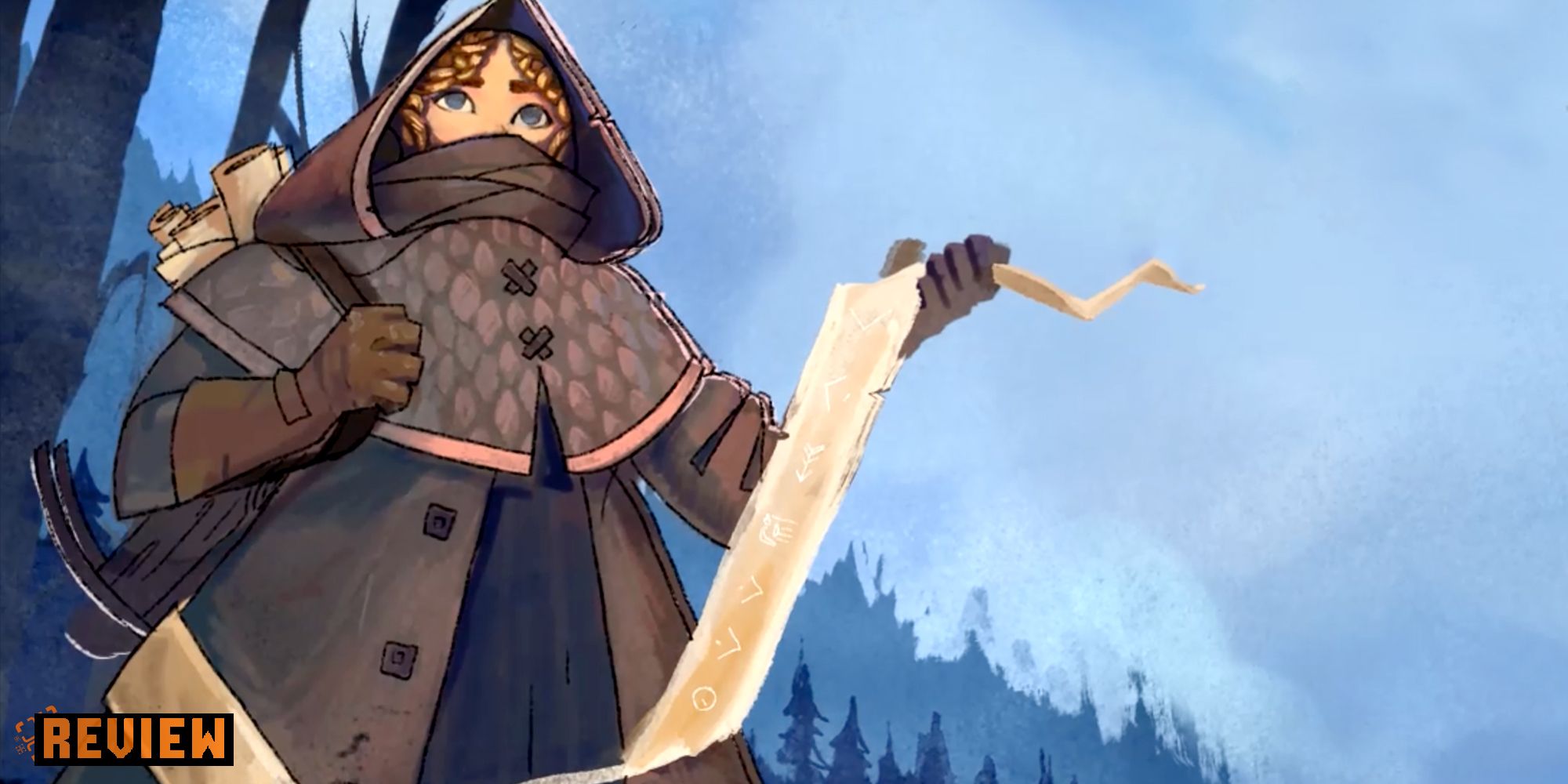 The Prophet consults her scroll in Howl