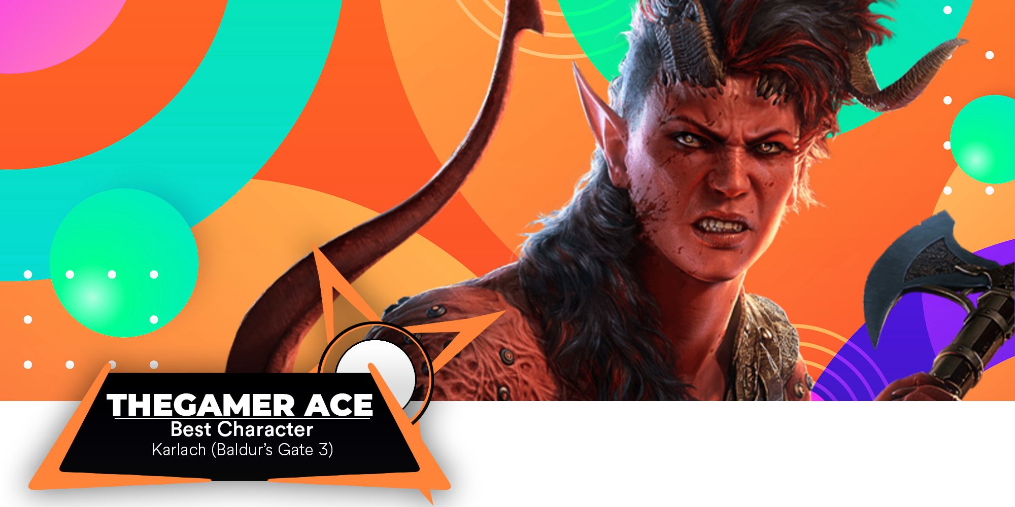 Ace Winner - Karlach from Baldur's Gate 3
