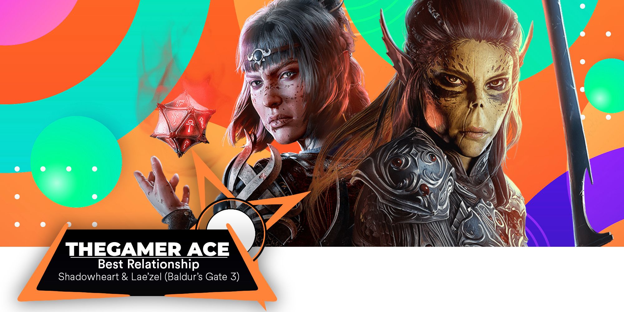 Ace Winner - Shadowheart and Lae'zel from Baldur's Gate 3
