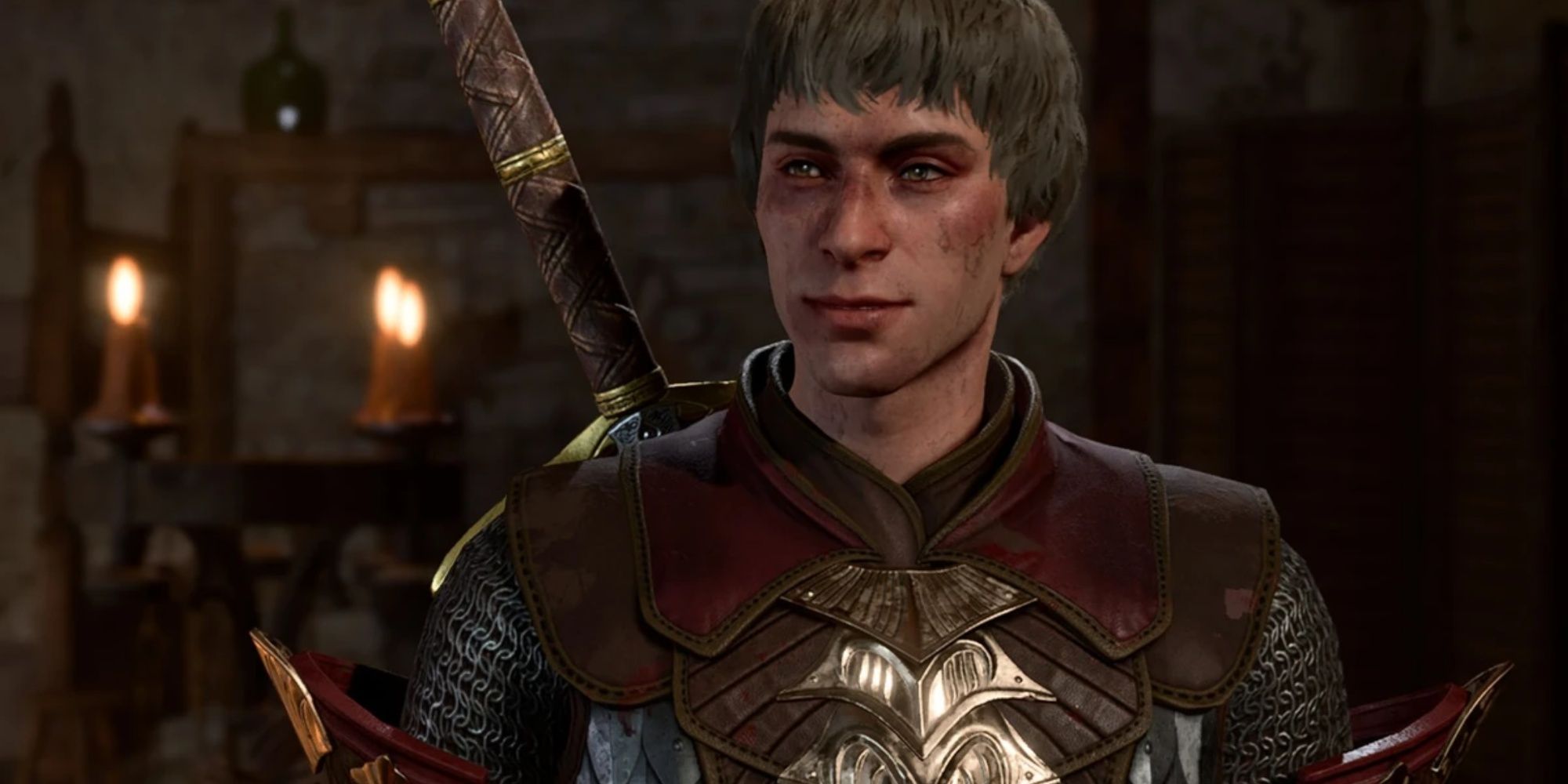 Anders, the fake Paladin of Tyr, from Baldur's Gate 3.