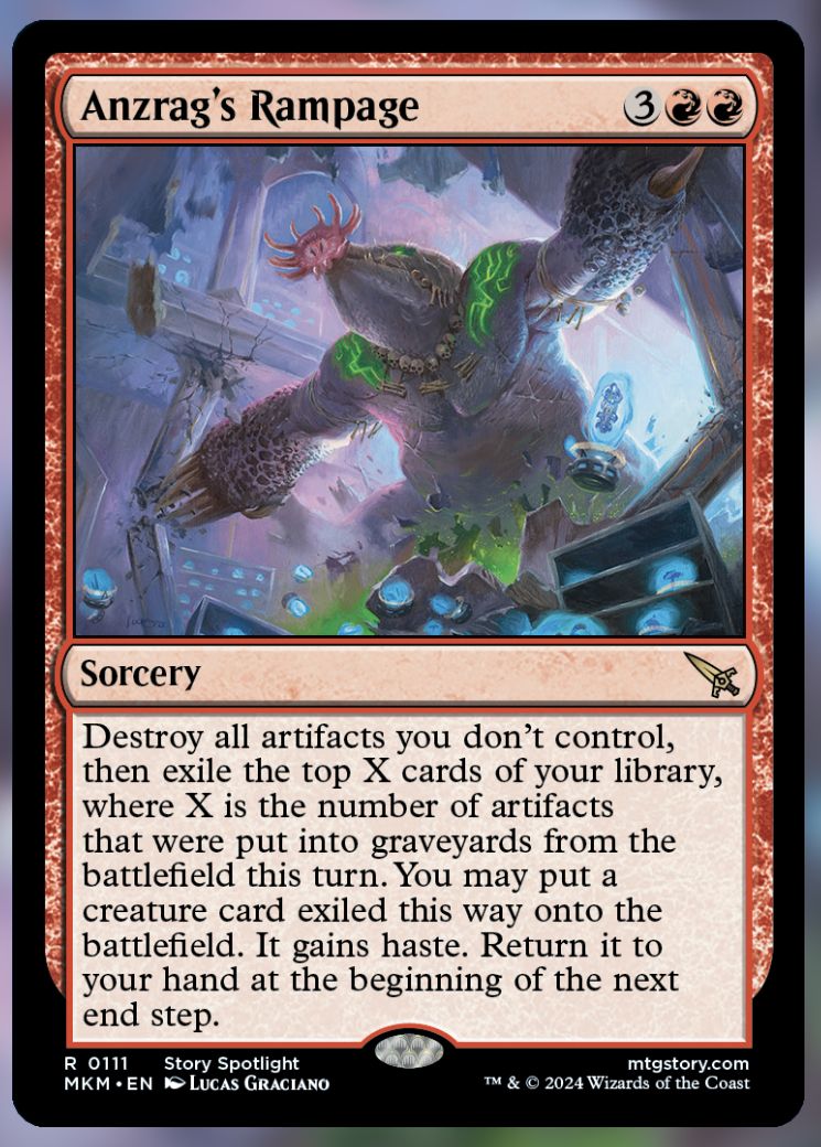 Anzrag's Rampage