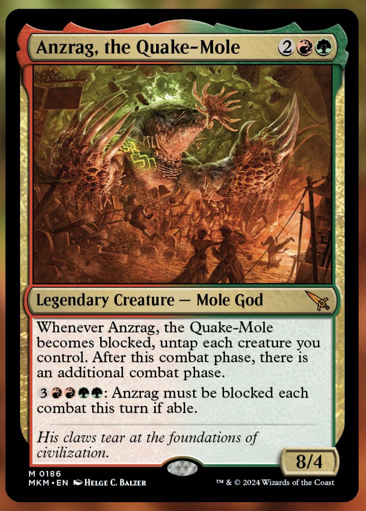Anzrag, the Quake-Mole