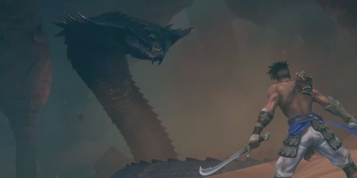Azdaha in Prince of Persia Lost Crown