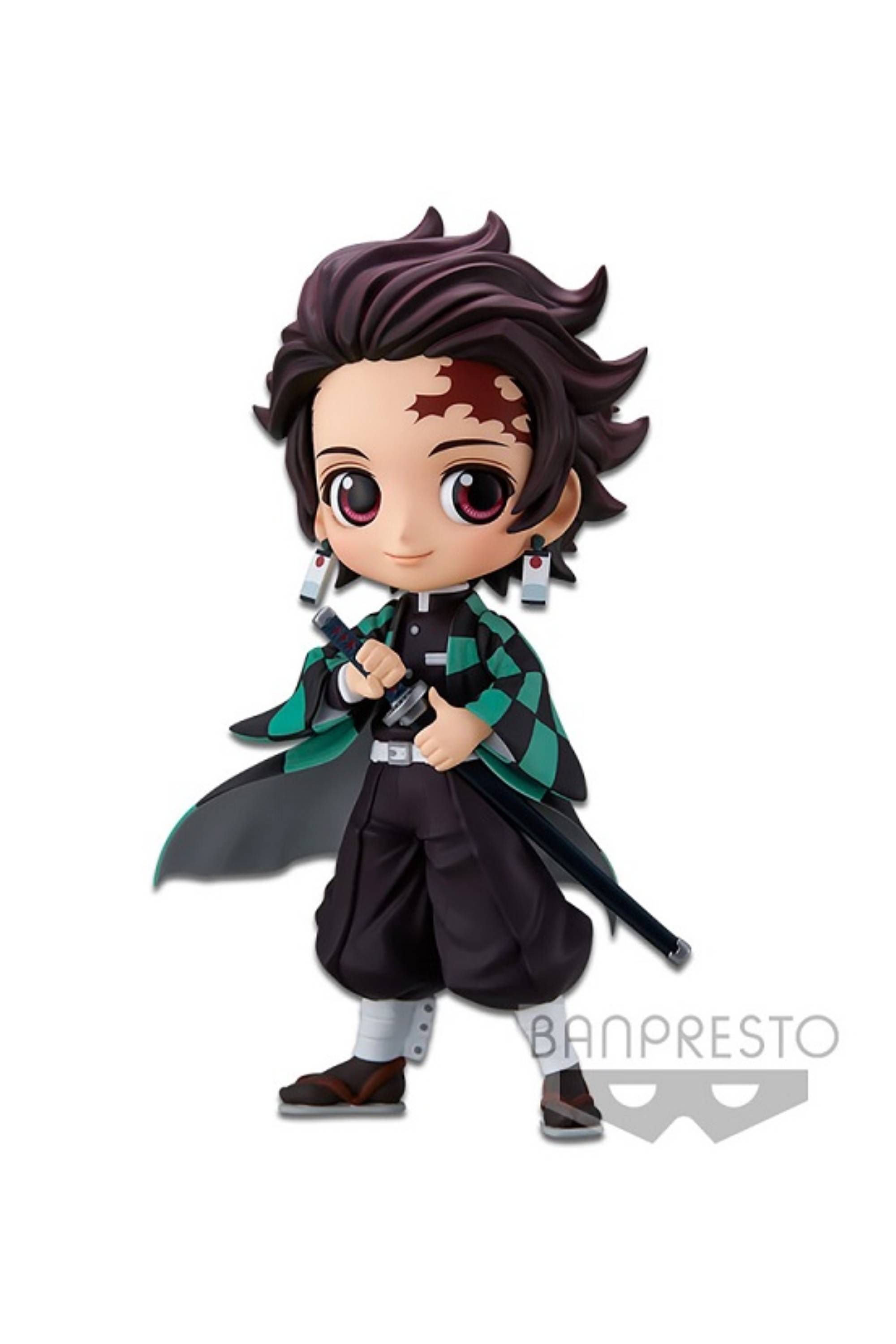 Banpresto Demon Slayer Kimetsu no Yaiba - Tanjiro Kamado (Ver. A) Q Posket Action Figure