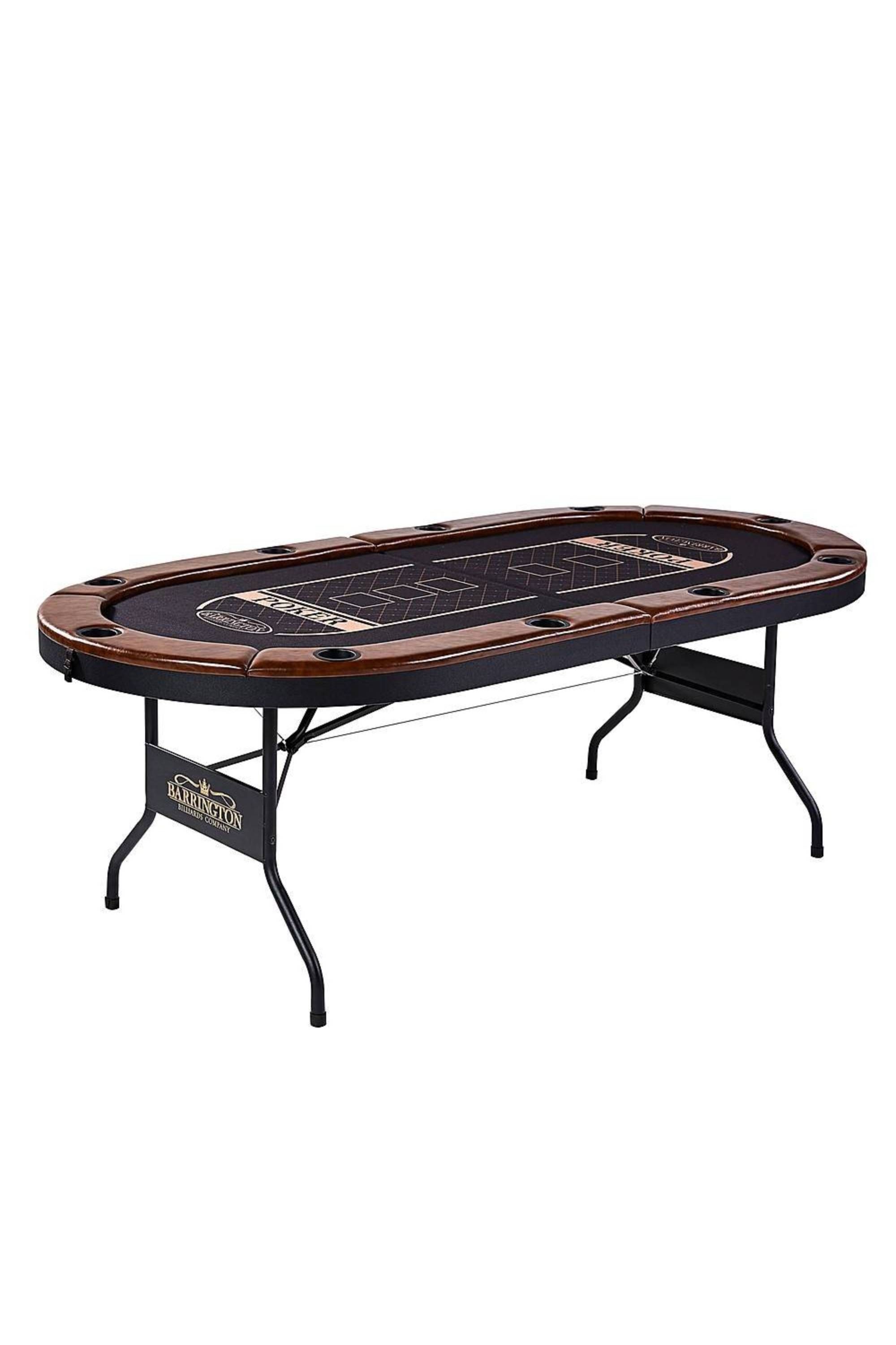 Barrington Charleston Collection 84-inch 10-Player Poker Table