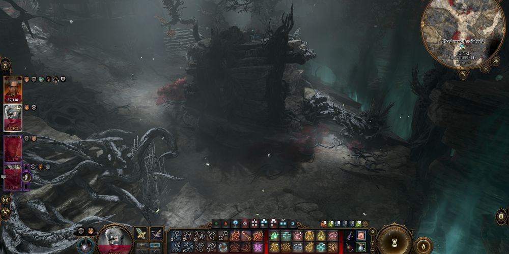 The Shadow Battlefield At The Beginning of Act Two