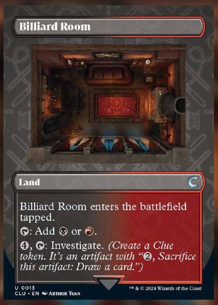 Billiard Room - Clue