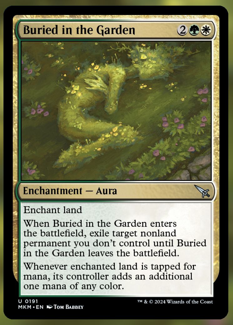 Buried in the Garden