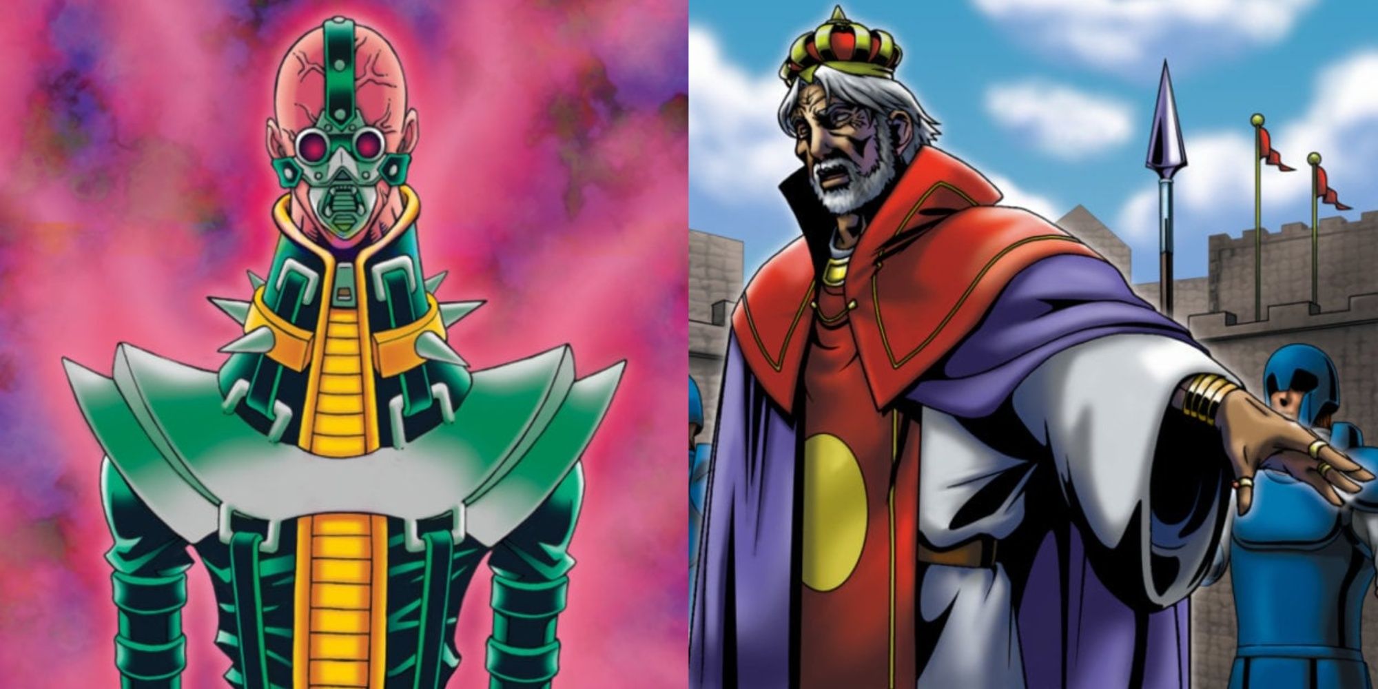 Card artworks for Jinzo and Imperial Order