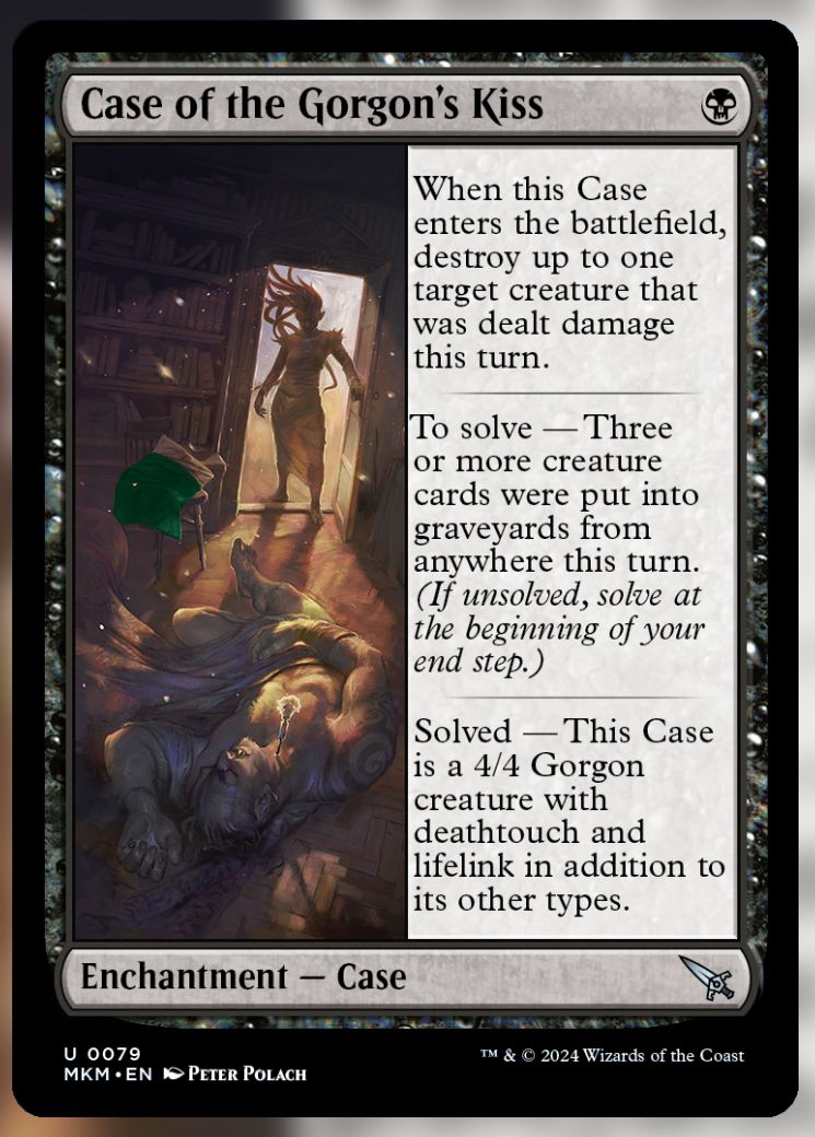 Case of the Gorgon's Kiss