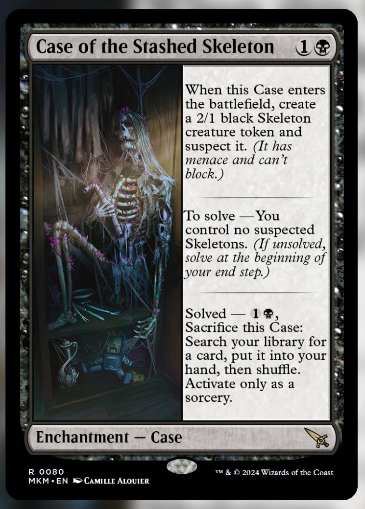 Case of the Stashed Skeleton