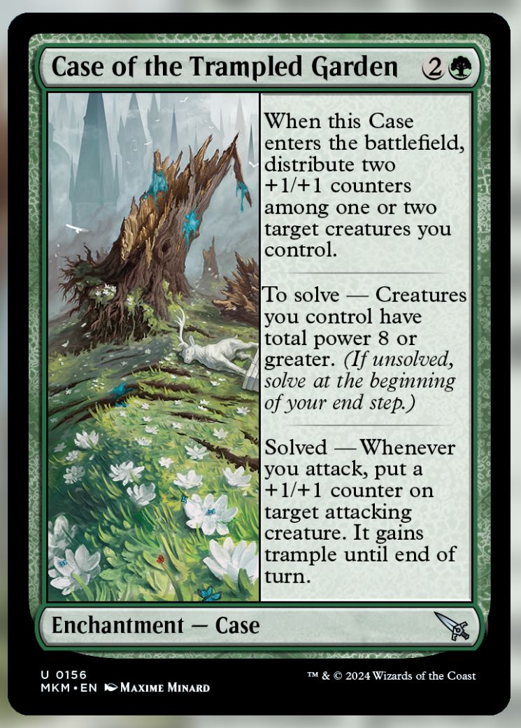 Case of the Trampled Garden
