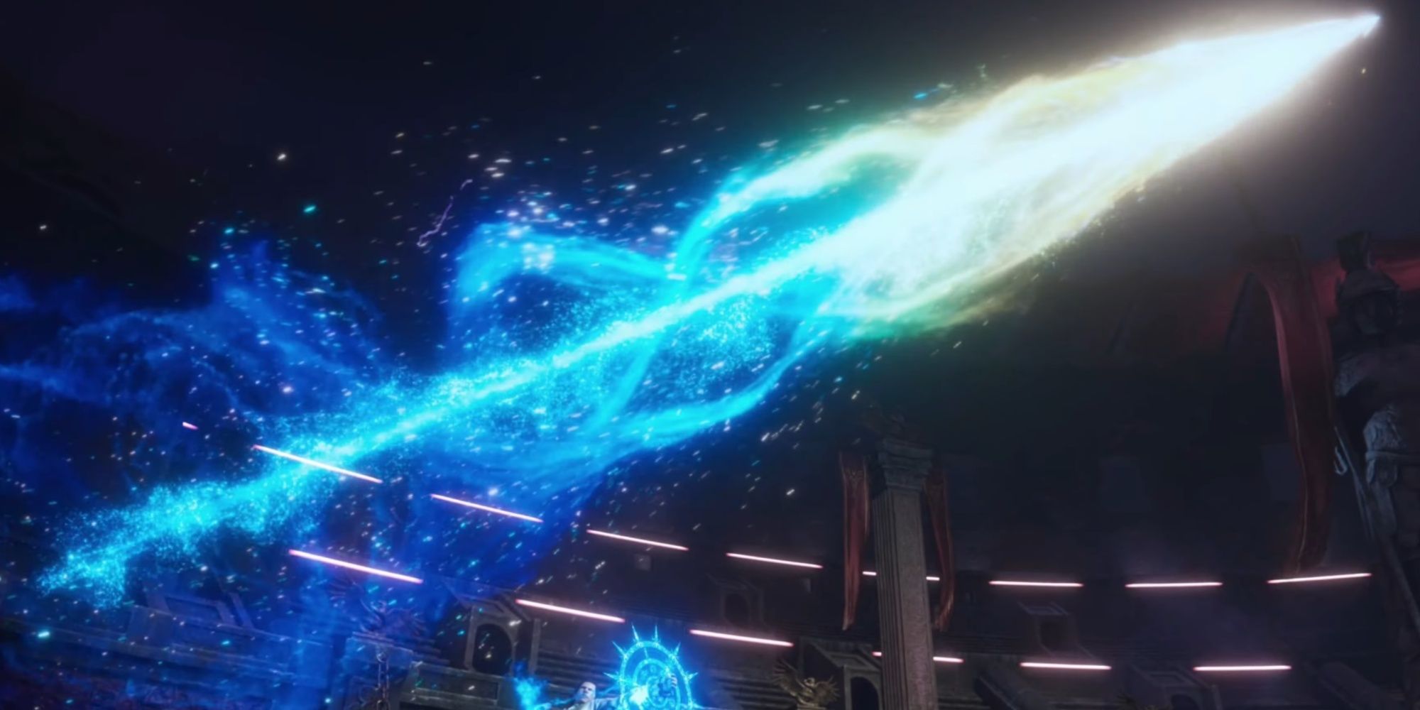Claudio using a spiritual arrow in Tekken 8
