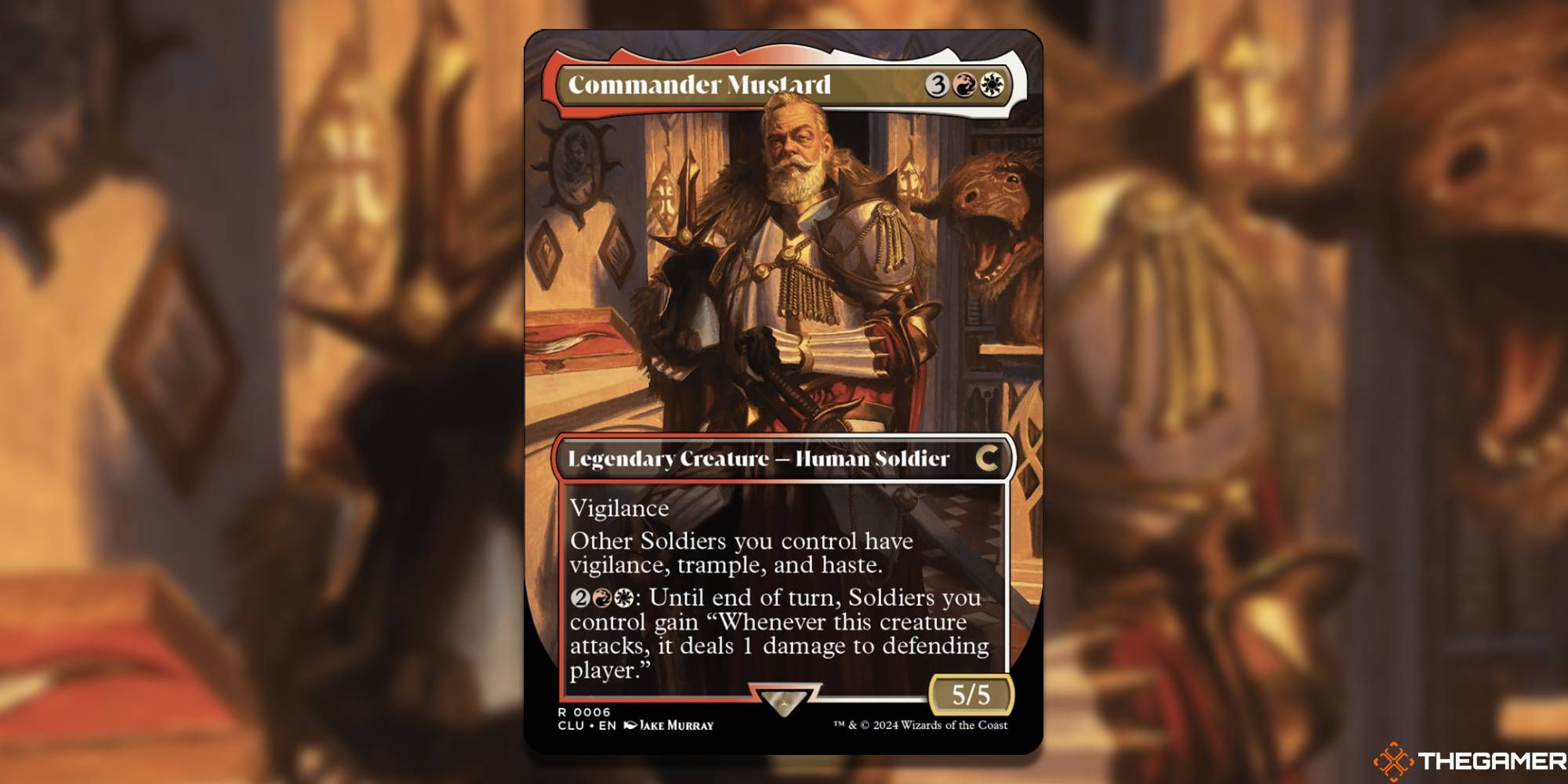 Commander Mustard by Jake Murray