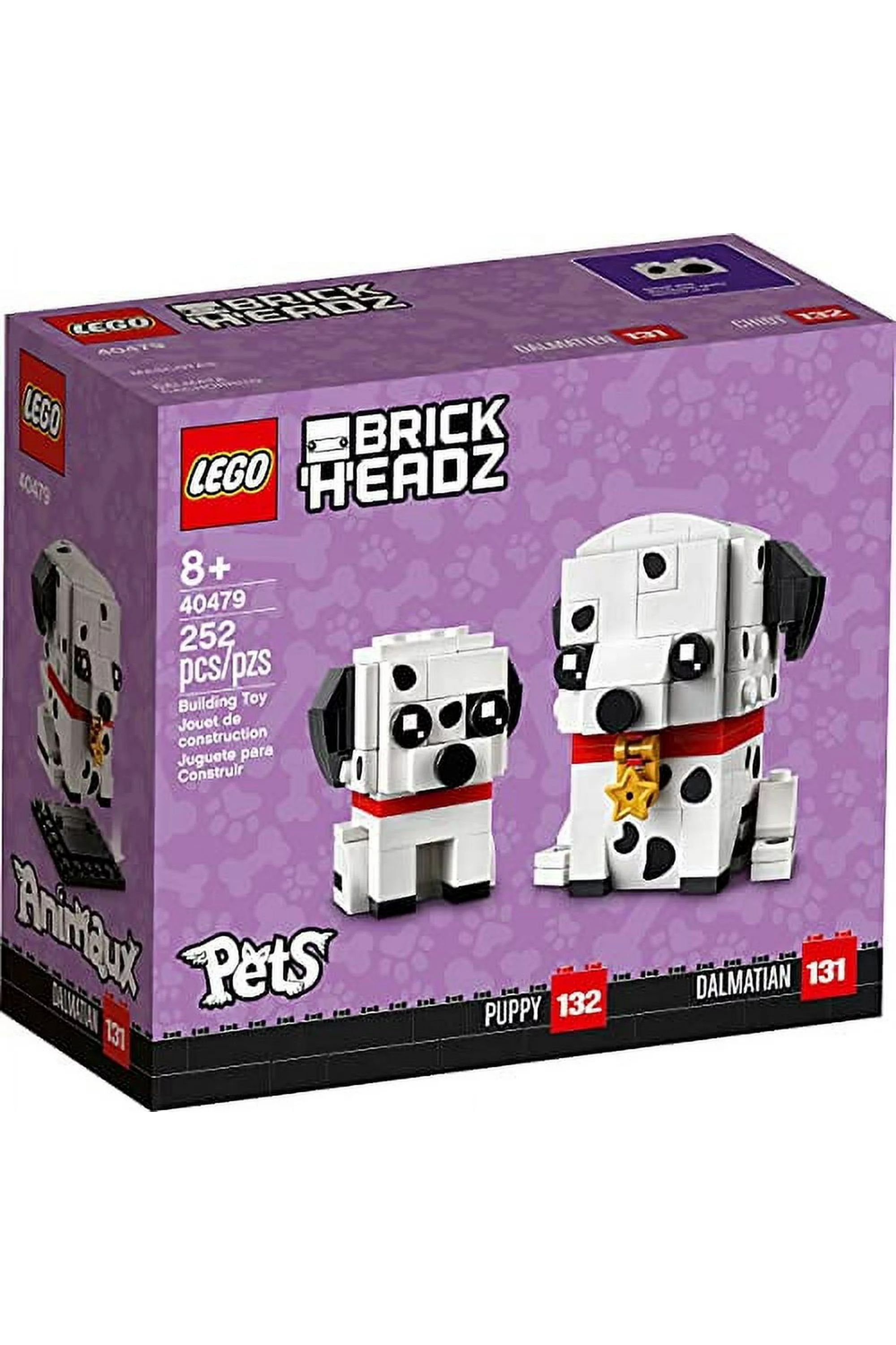 Product Image Of Dalmatian Dog And Puppy Brickheadz Set